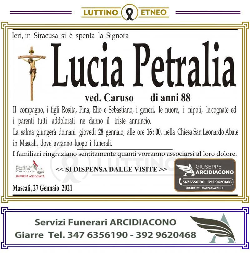 Lucia  Petralia 
